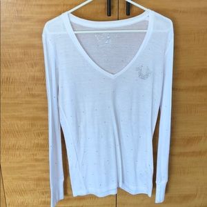 True Religion long sleeve cotton T-shirt